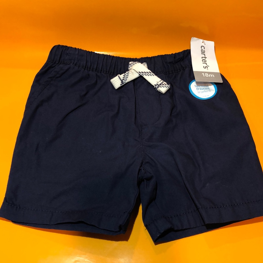 NWT Carter’s Drawstring Elastic Waist Shorts.